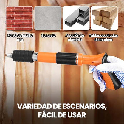 Mini percutor de clavos + full accesorios