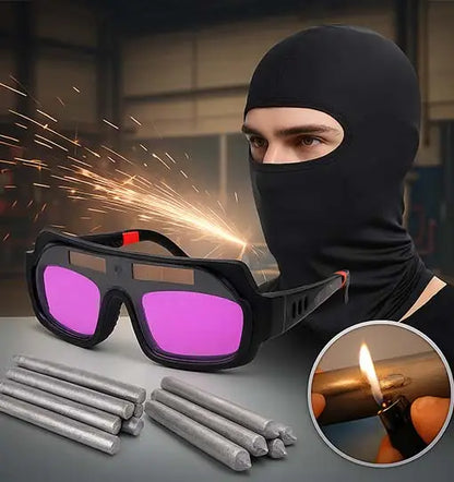 Gafas para soldadura + Protector Facial